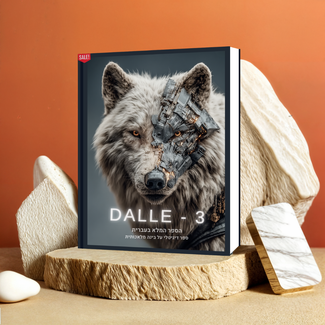 הספר המלא (בעברית) על הכלי המדהים DALLE 3