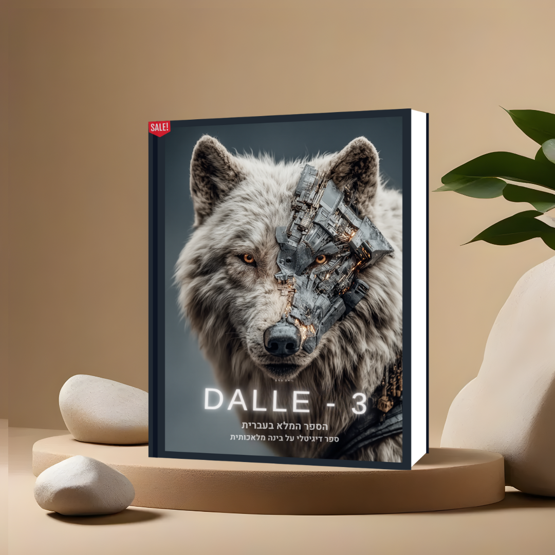 הספר המלא (בעברית) על הכלי המדהים DALLE 3