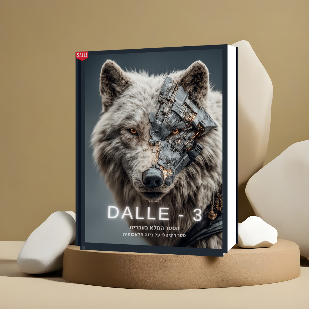 הספר המלא (בעברית) על הכלי המדהים DALLE 3
