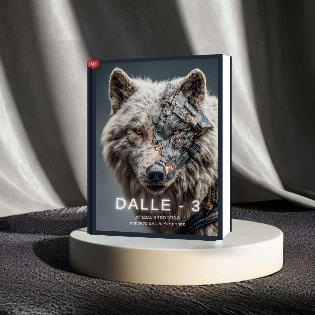 הספר המלא (בעברית) על הכלי המדהים DALLE 3