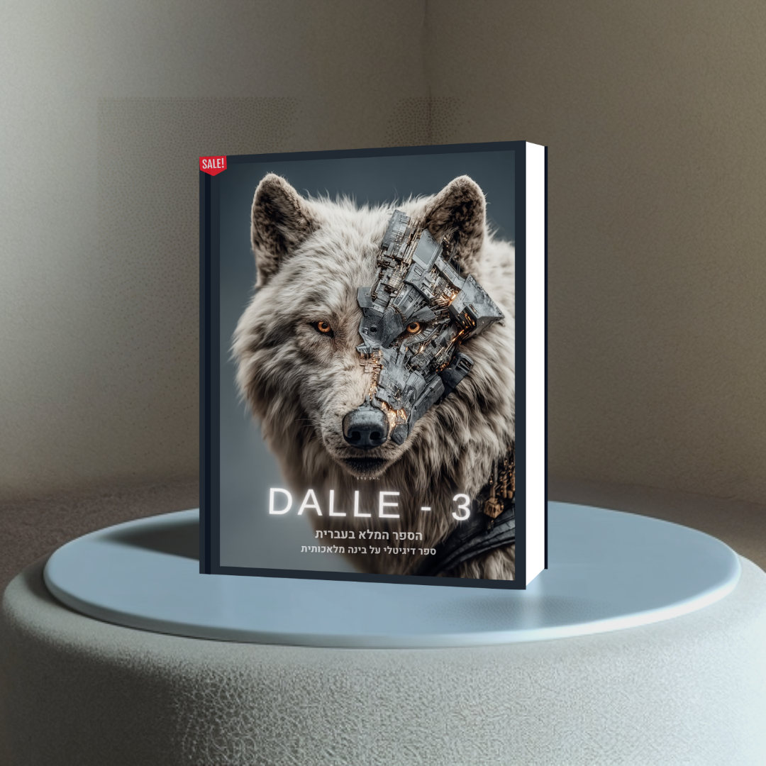 הספר המלא (בעברית) על הכלי המדהים DALLE  3