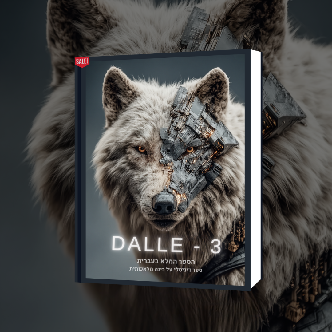 הספר המלא (בעברית) על הכלי המדהים DALLE  3