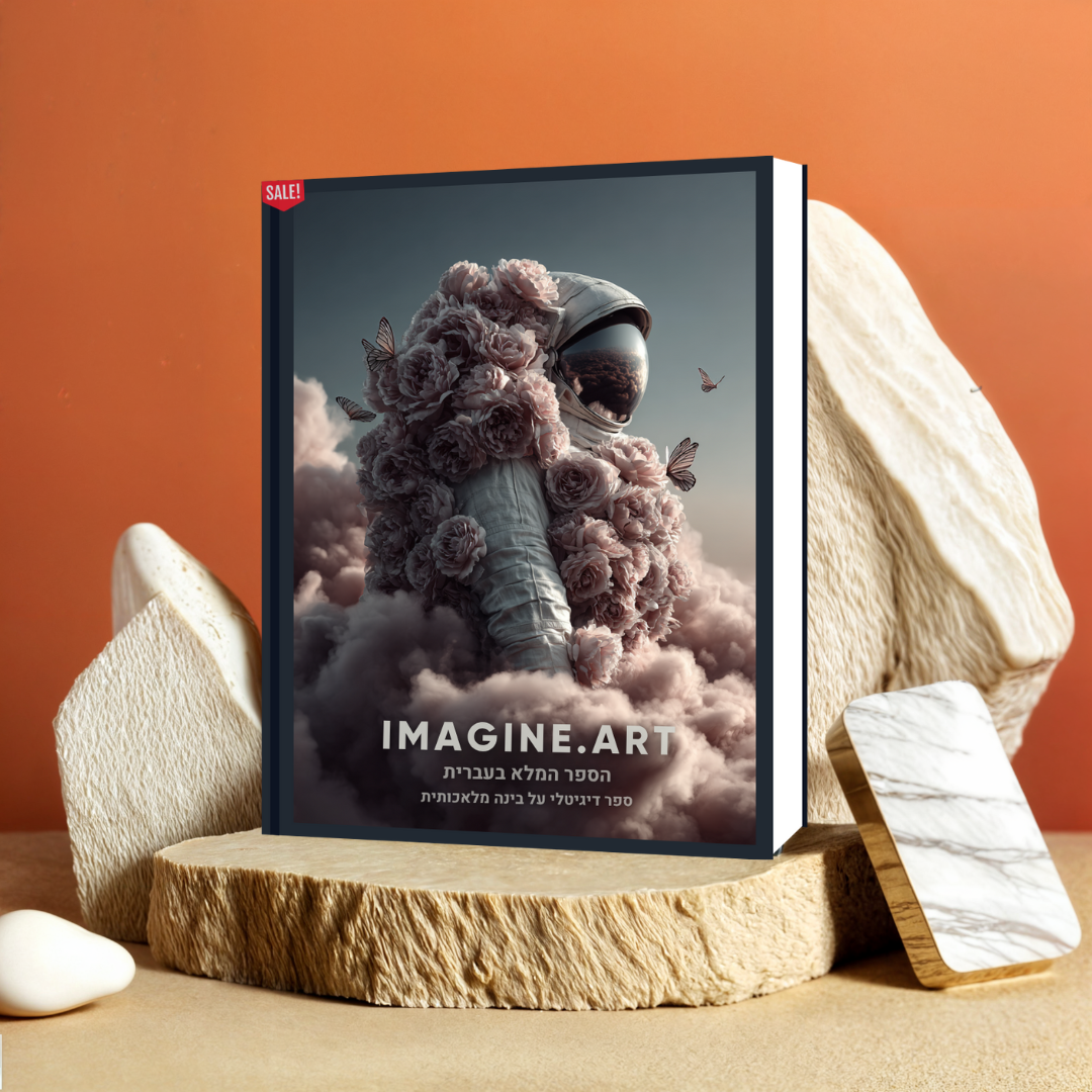 הספר המלא (בעברית) על הכלי המדהים  imagine.art