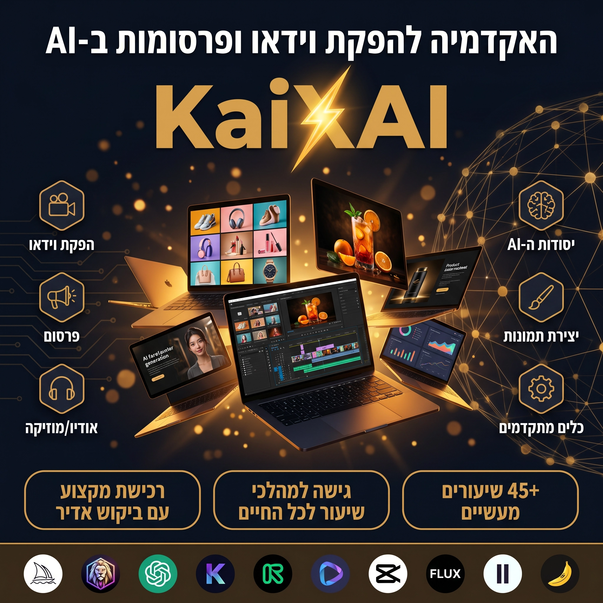 האקדמיה להפקת וידאו ופרסומות ב-AI